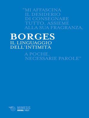 cover image of Il linguaggio dell'intimità